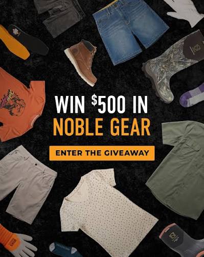 Noble Outfitters $500 Gear Giveaway