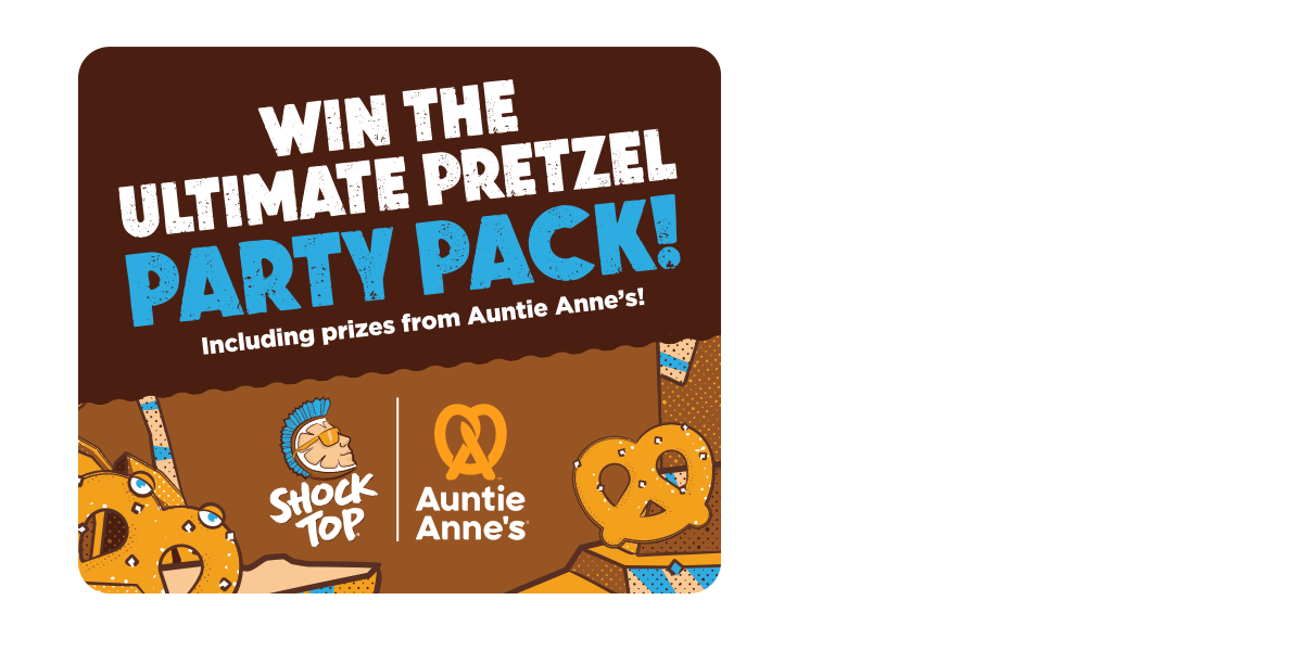 Shock Top® Pretzel Wheat Auntie Anne's® Sweepstakes