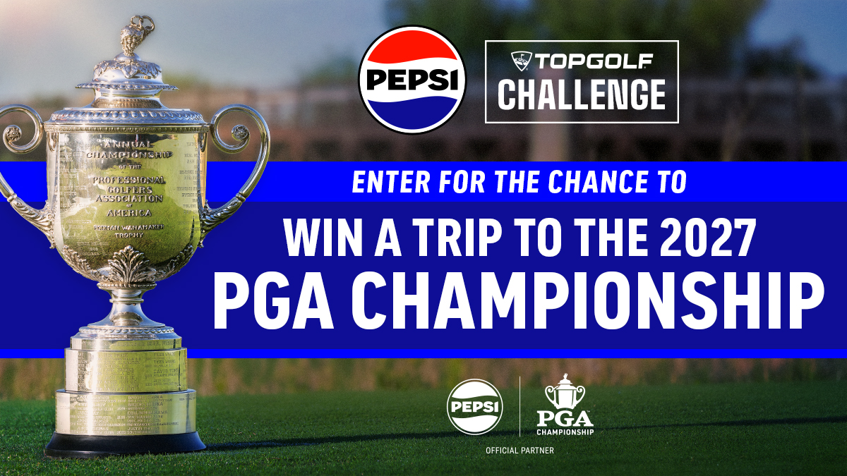Pepsi x PGA Championship at Topgolf Sweepstakes