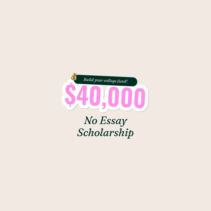 Niche $40,000 No Essay Scholarship