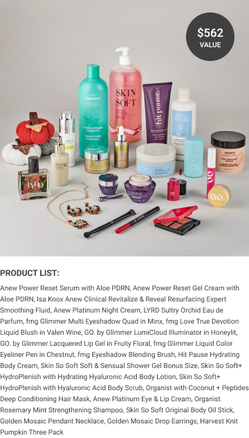 Avon Fall Feels Sweepstakes