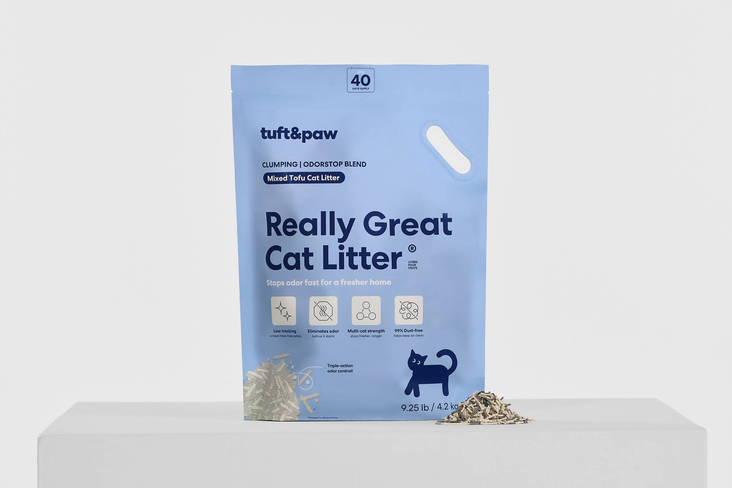 Tuft & Paw Really Great Cat Litter OdorStop Giveaway