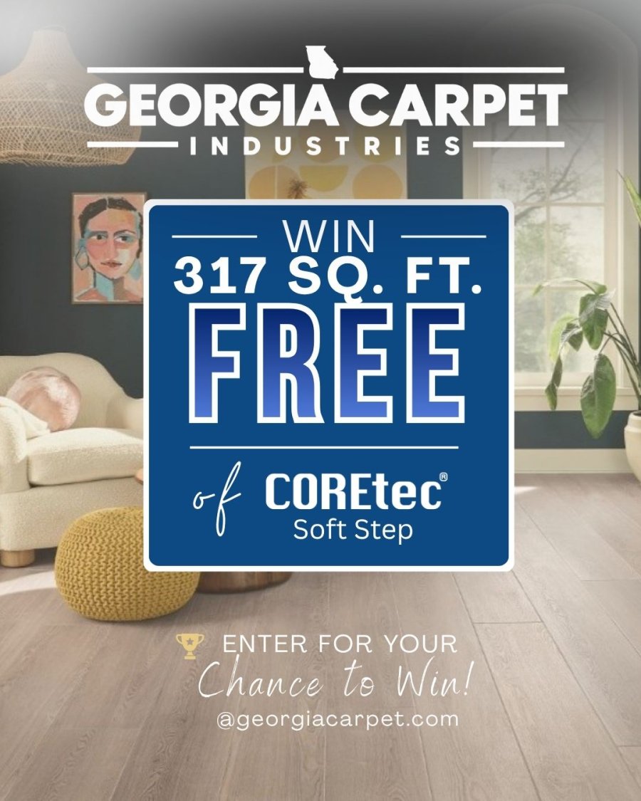 Georgia Carpet COREtec Premium Soft Step Flooring Giveaway