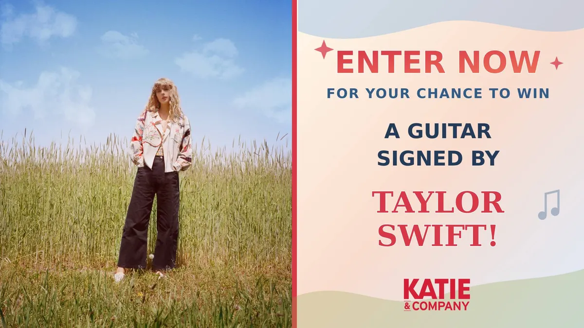 Taylor Swift Autographed Guitar Contest