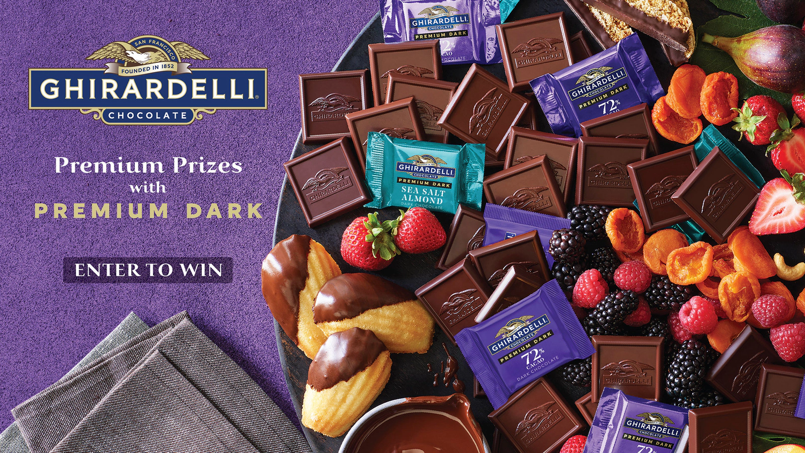 Ultimate Ghirardelli® Entertaining Experience Sweepstakes giveaway prize