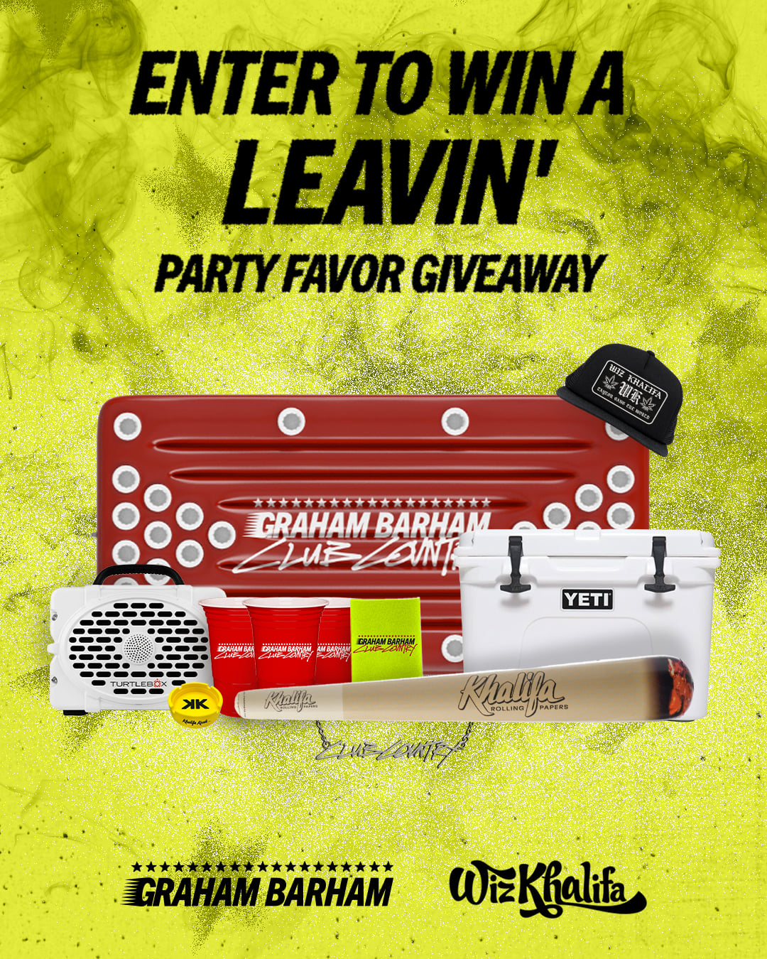Graham Barham x Wiz Khalifa Giveaway Sweepstakes