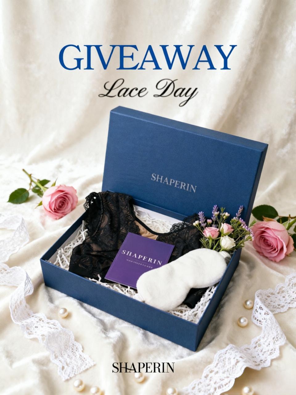 SHAPERIN International Lace Day Giveaway