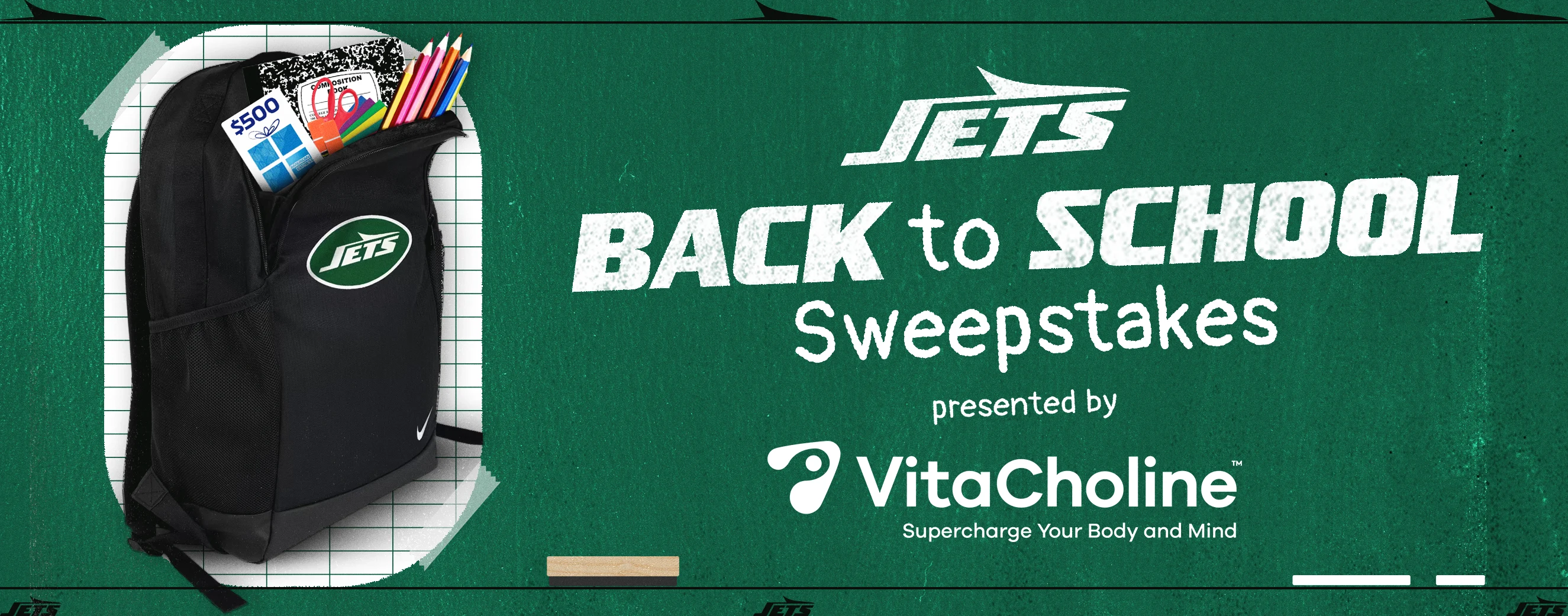 NY Jets Back To School Sweepstakes