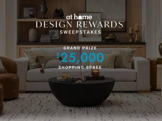 At Home Design Rewards Sweepstakes