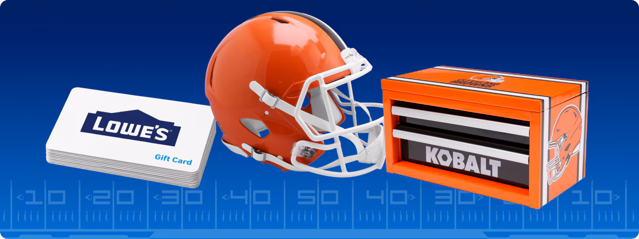 Lowe’s x Cleveland Browns Sweepstakes